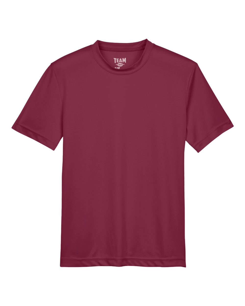 Youth Zone Performance T-Shirt - Front - B683D9102 - Sport Maroon