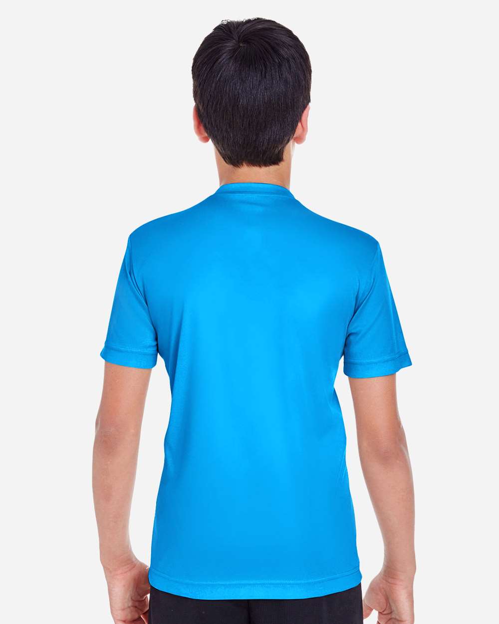 Youth Zone Performance T-Shirt - OnModelBack - B683D9062 - Electric Blue