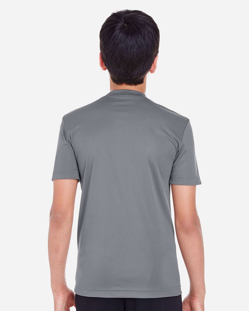 Youth Zone Performance T-Shirt - OnModelBack - B683D9132 - Sport Graphite