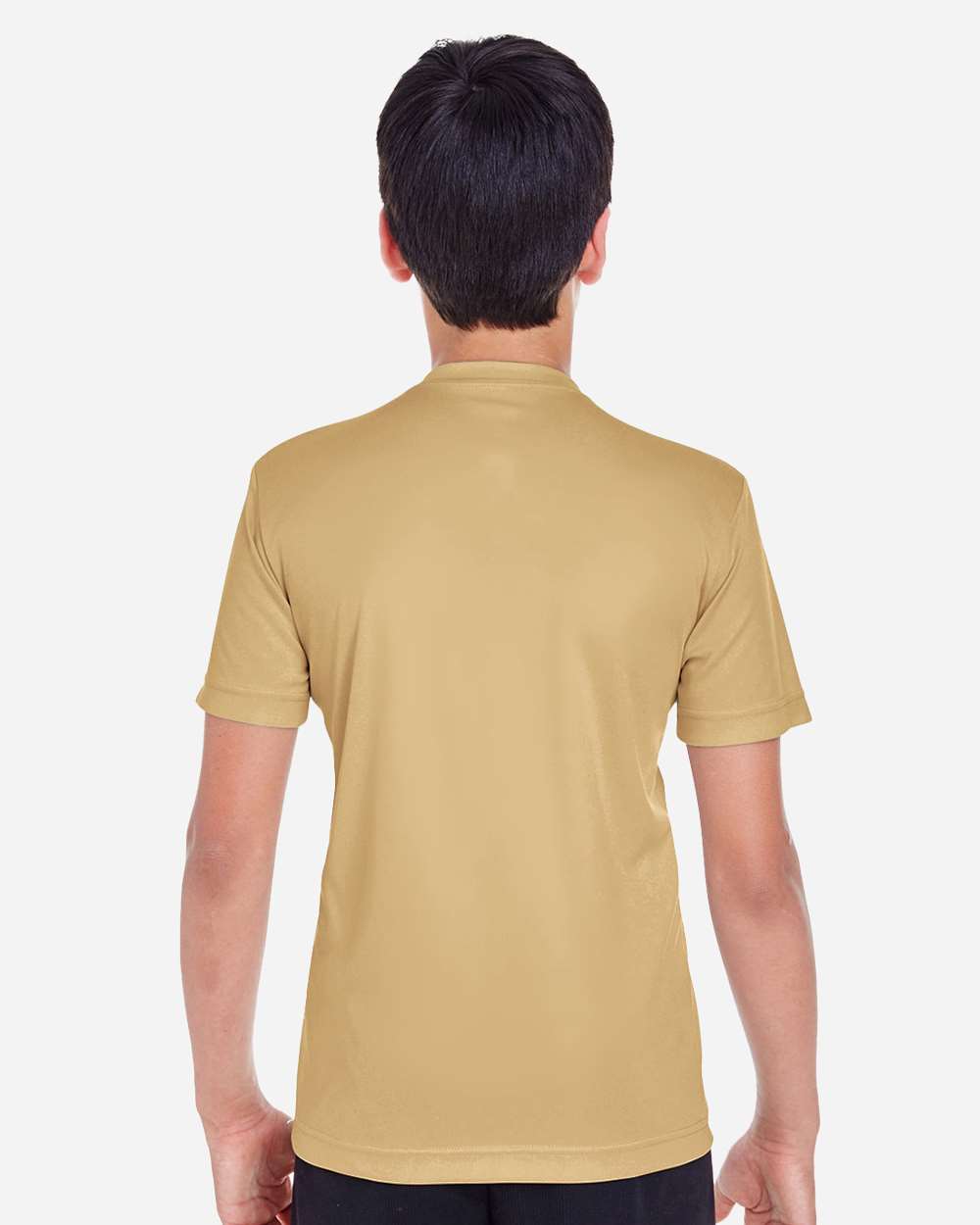 Youth Zone Performance T-Shirt - OnModelBack - B683D9152 - Sport Vegas Gold
