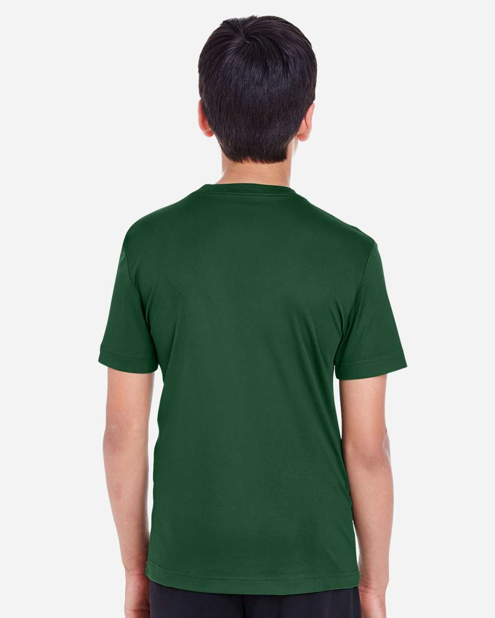 Youth Zone Performance T-Shirt - OnModelBack - B683D9192 - Sport Dark Green