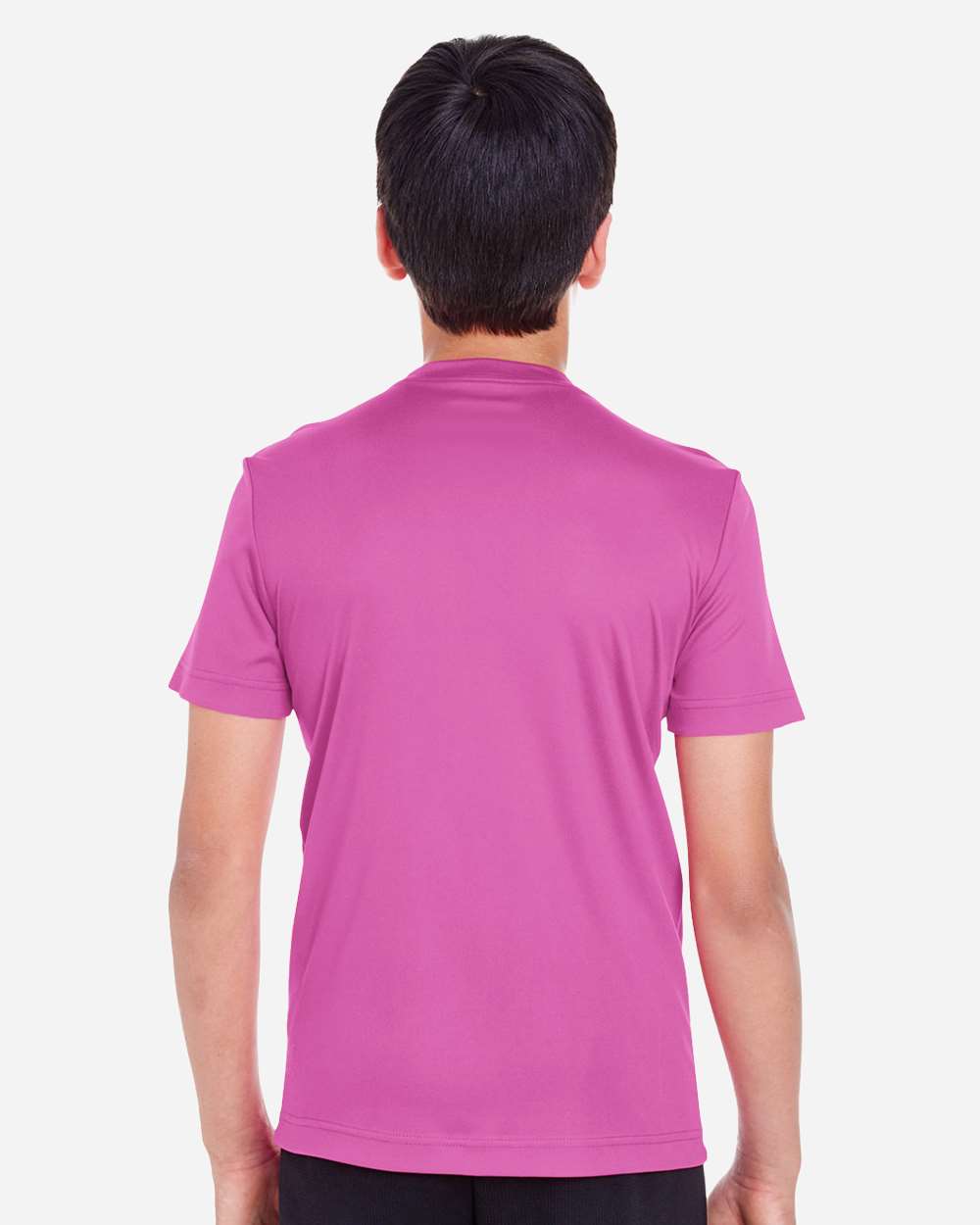 Youth Zone Performance T-Shirt - OnModelBack - B683D9312 - Sport Charity Pink