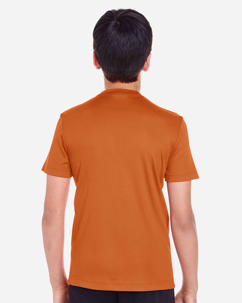 Youth Zone Performance T-Shirt - OnModelBack - B683D9322 - Sport Burnt Orange