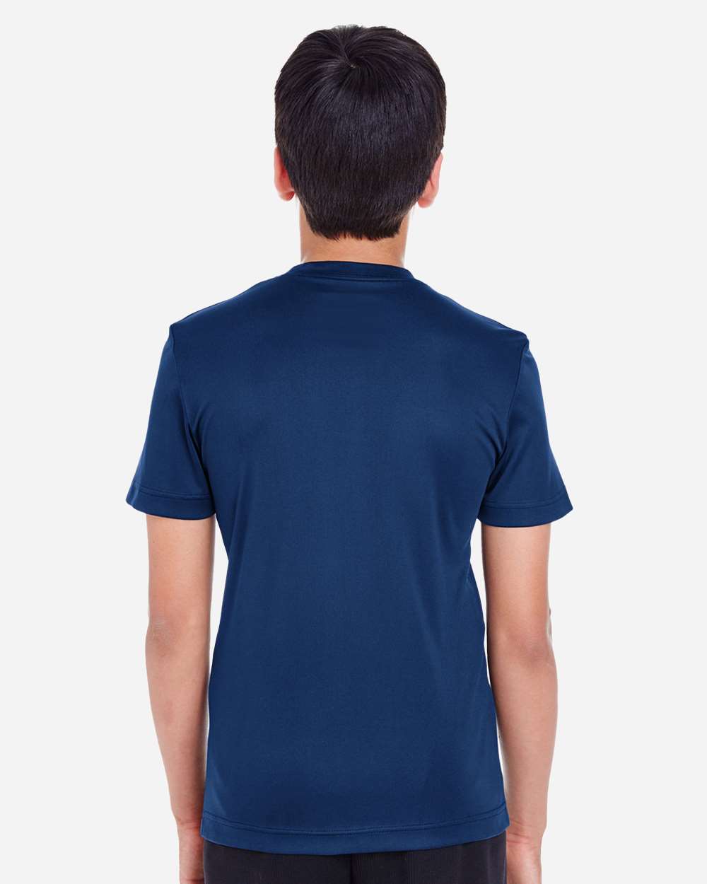 Youth Zone Performance T-Shirt - OnModelBack - B683D9652 - Sport Dark Navy