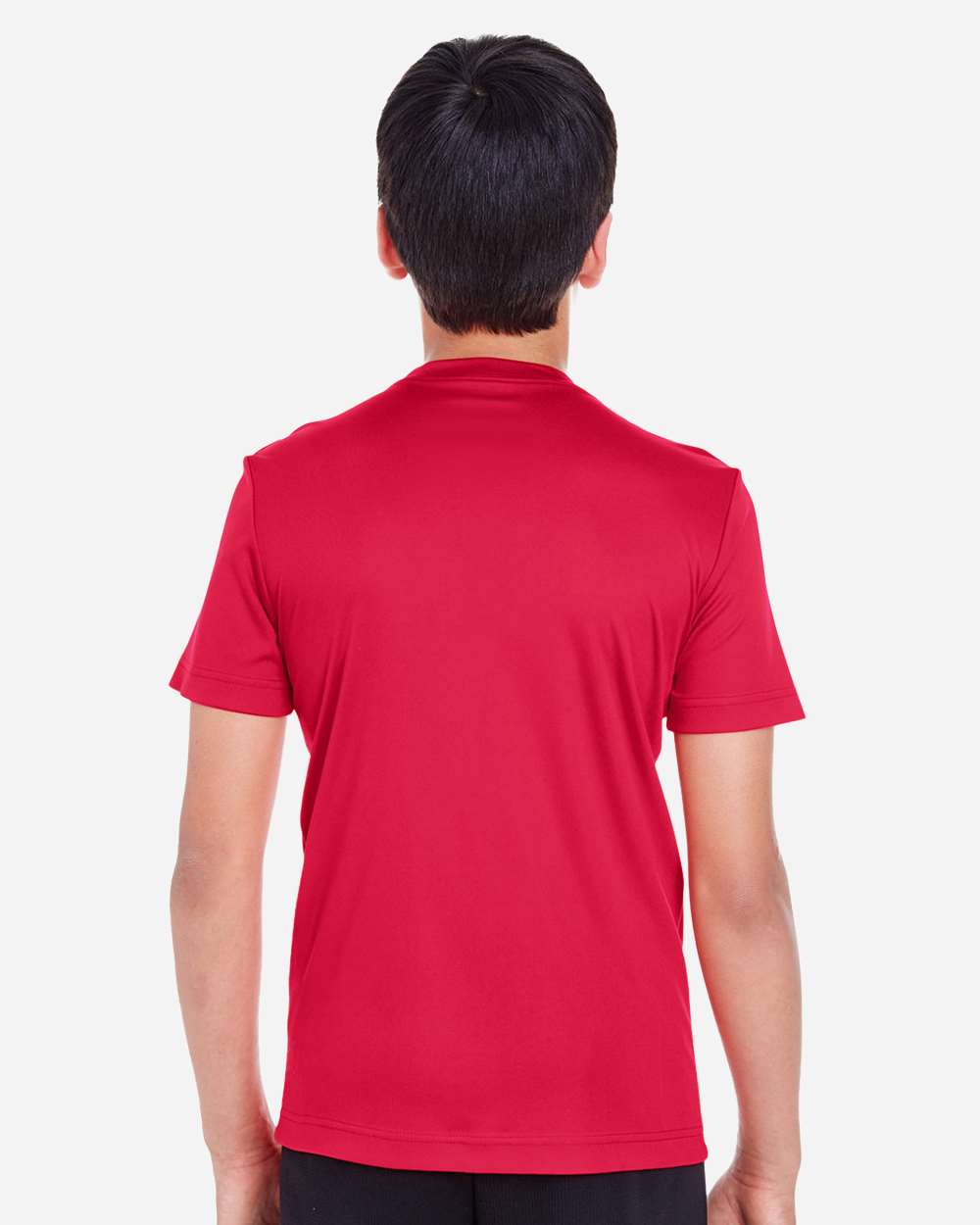 Youth Zone Performance T-Shirt - OnModelBack - B683D9702 - Sport Red