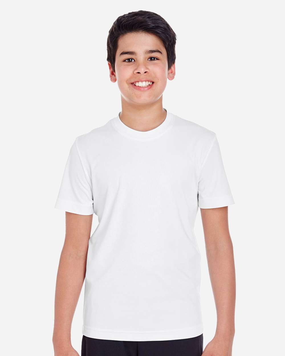 Youth Zone Performance T-Shirt - OnModelFront - B683D9002 - White