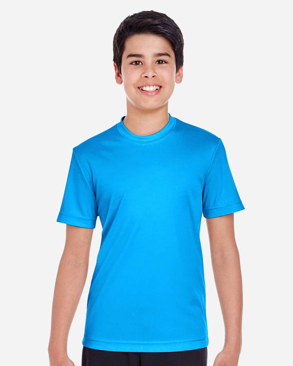 Youth Zone Performance T-Shirt - OnModelFront - B683D9062 - Electric Blue