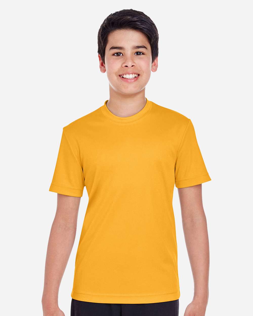 Youth Zone Performance T-Shirt - OnModelFront - B683D9122 - Sport Athletic Gold