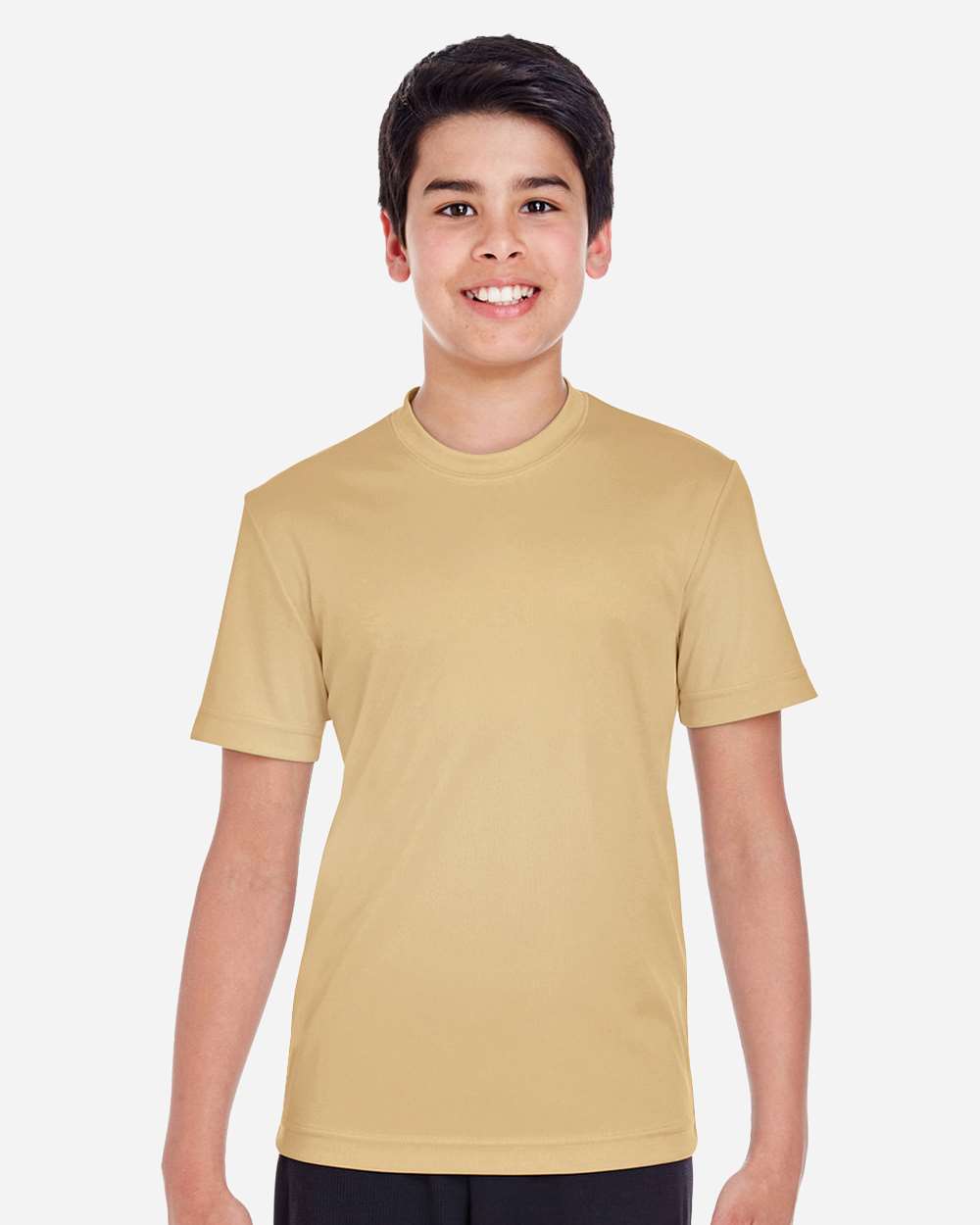 Youth Zone Performance T-Shirt - OnModelFront - B683D9152 - Sport Vegas Gold
