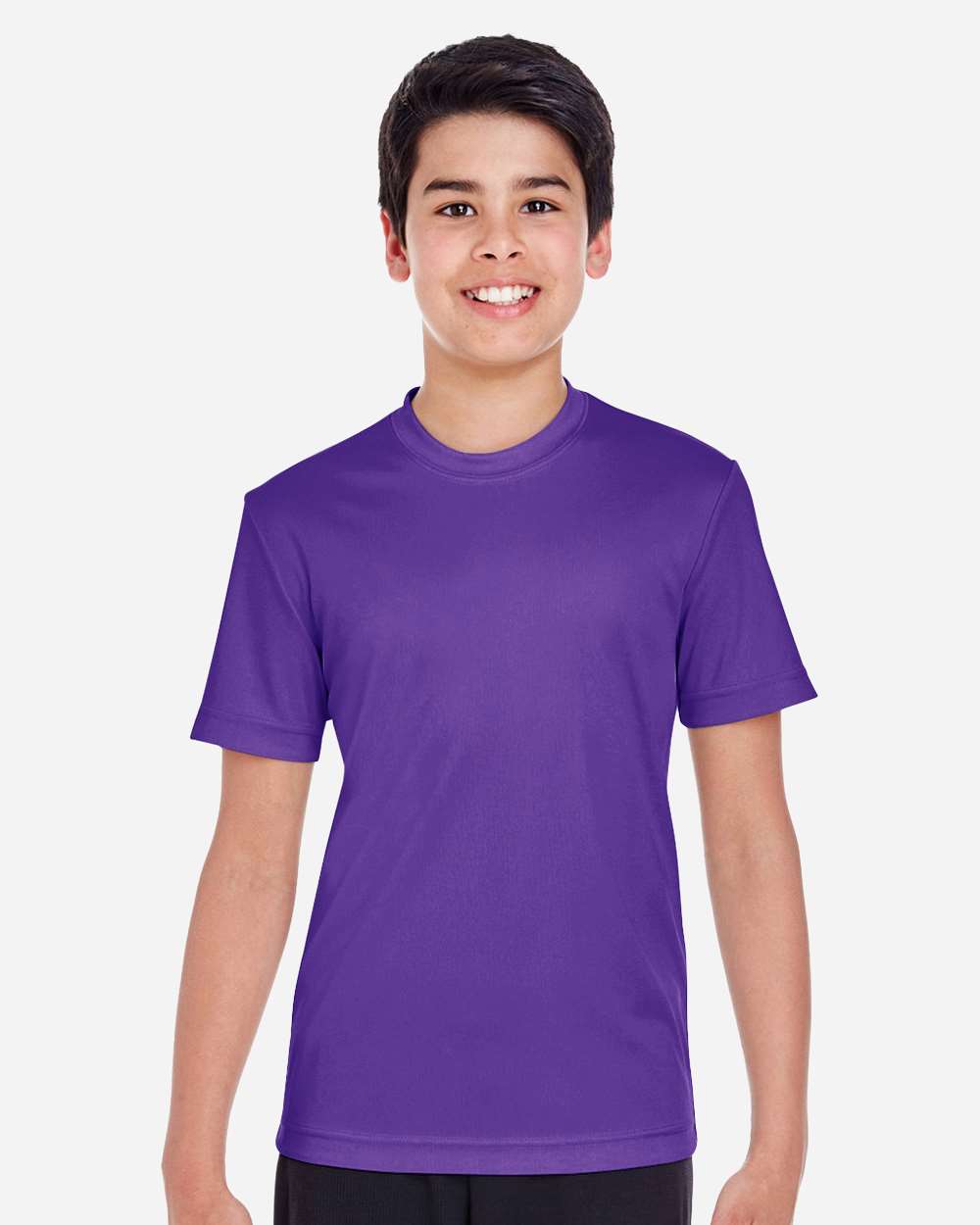 Youth Zone Performance T-Shirt - OnModelFront - B683D9672 - Sport Purple
