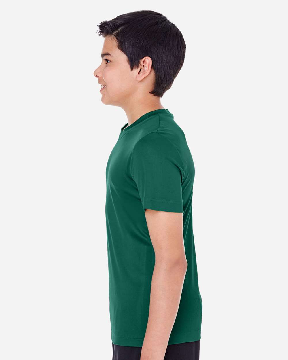 Youth Zone Performance T-Shirt - OnModelSide - B683D9072 - Sport Forest