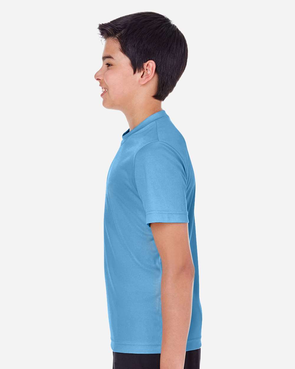 Youth Zone Performance T-Shirt - OnModelSide - B683D9252 - Sport Light Blue