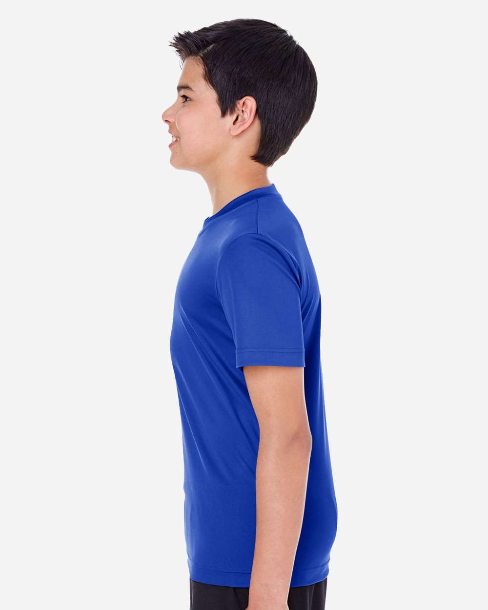 Youth Zone Performance T-Shirt - OnModelSide - B683D9752 - Sport Royal