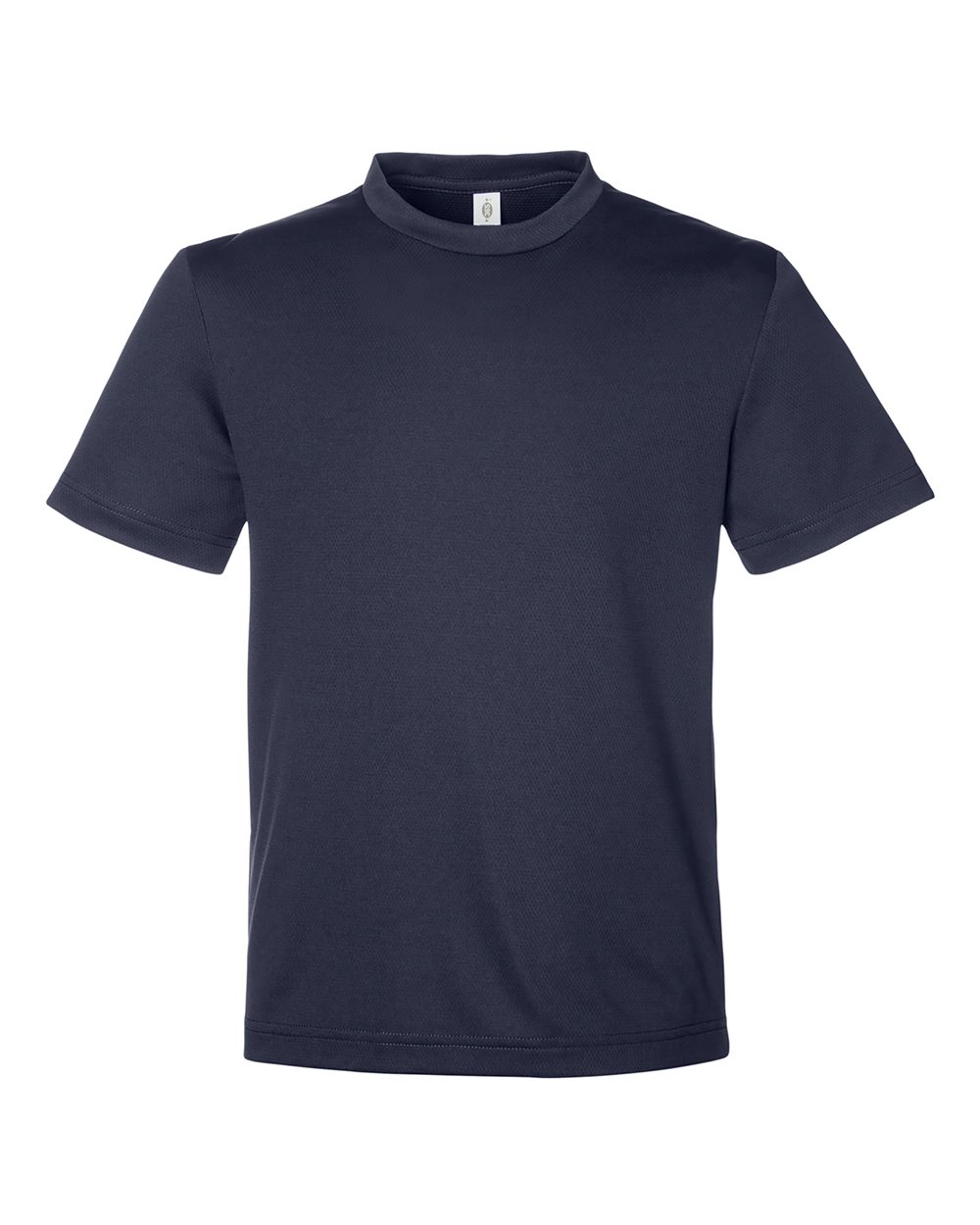 Youth Zone Performance Mesh T-Shirt - Front - B688D9652 - Sport Dark Navy