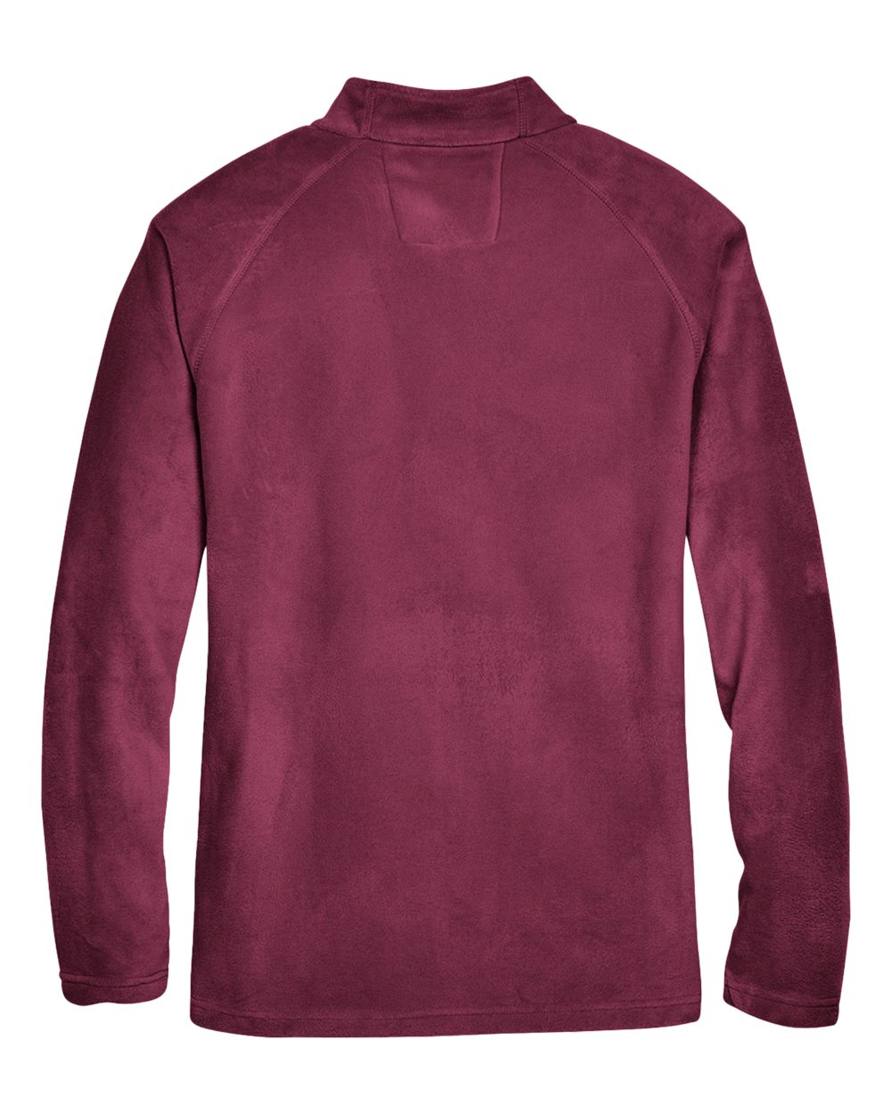Men's Campus Microfleece Jacket - Back - B751D9533 - Sport Maroon