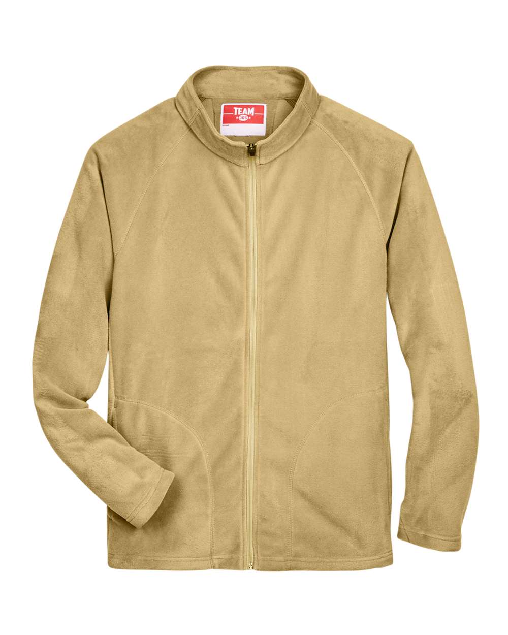 Men's Campus Microfleece Jacket - Front - B751D9112 - Sport Vegas Gold