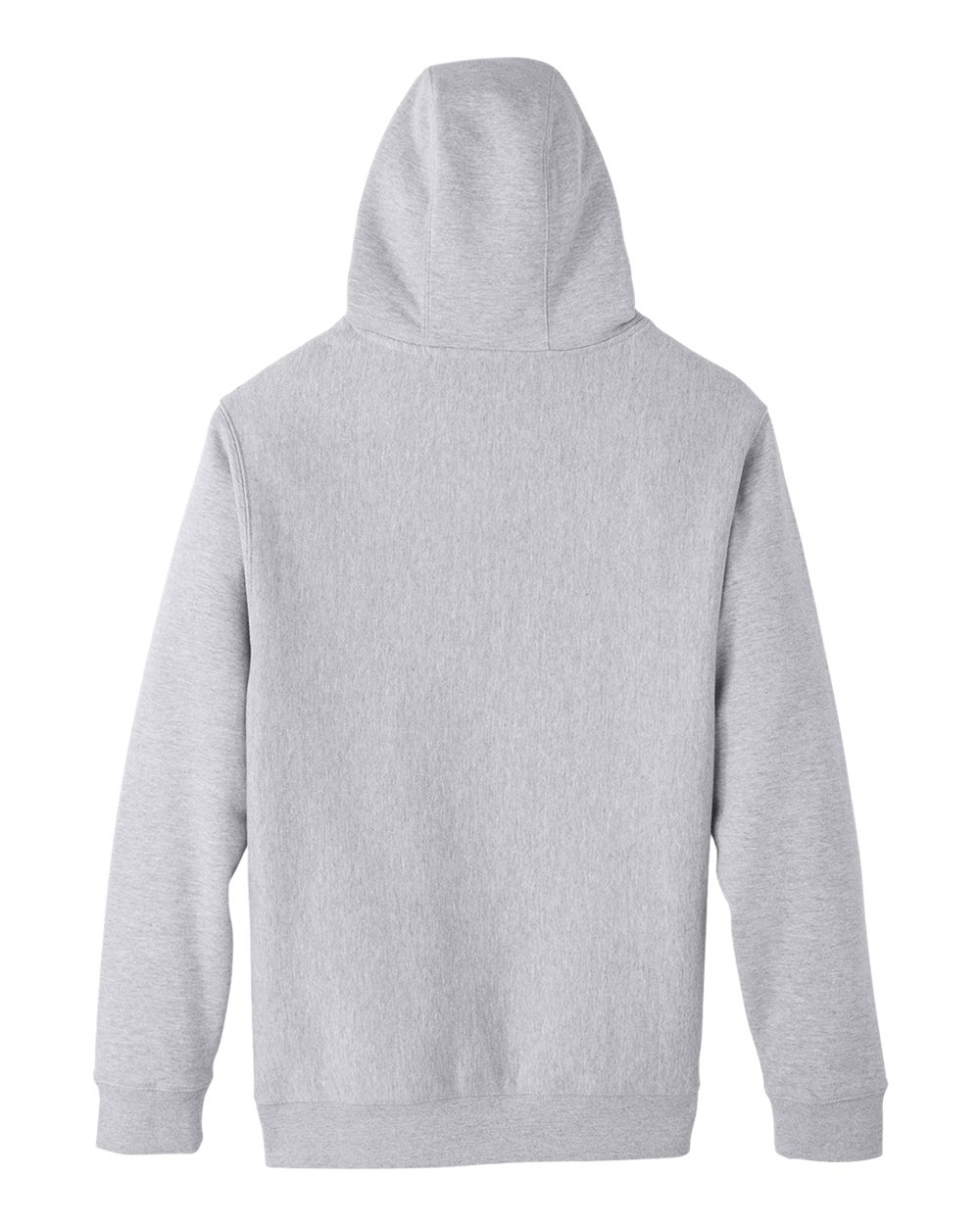 Unisex Zone HydroSport™ Heavyweight Hooded Sweatshirt - Back - B759D9103 - Athletic Heather