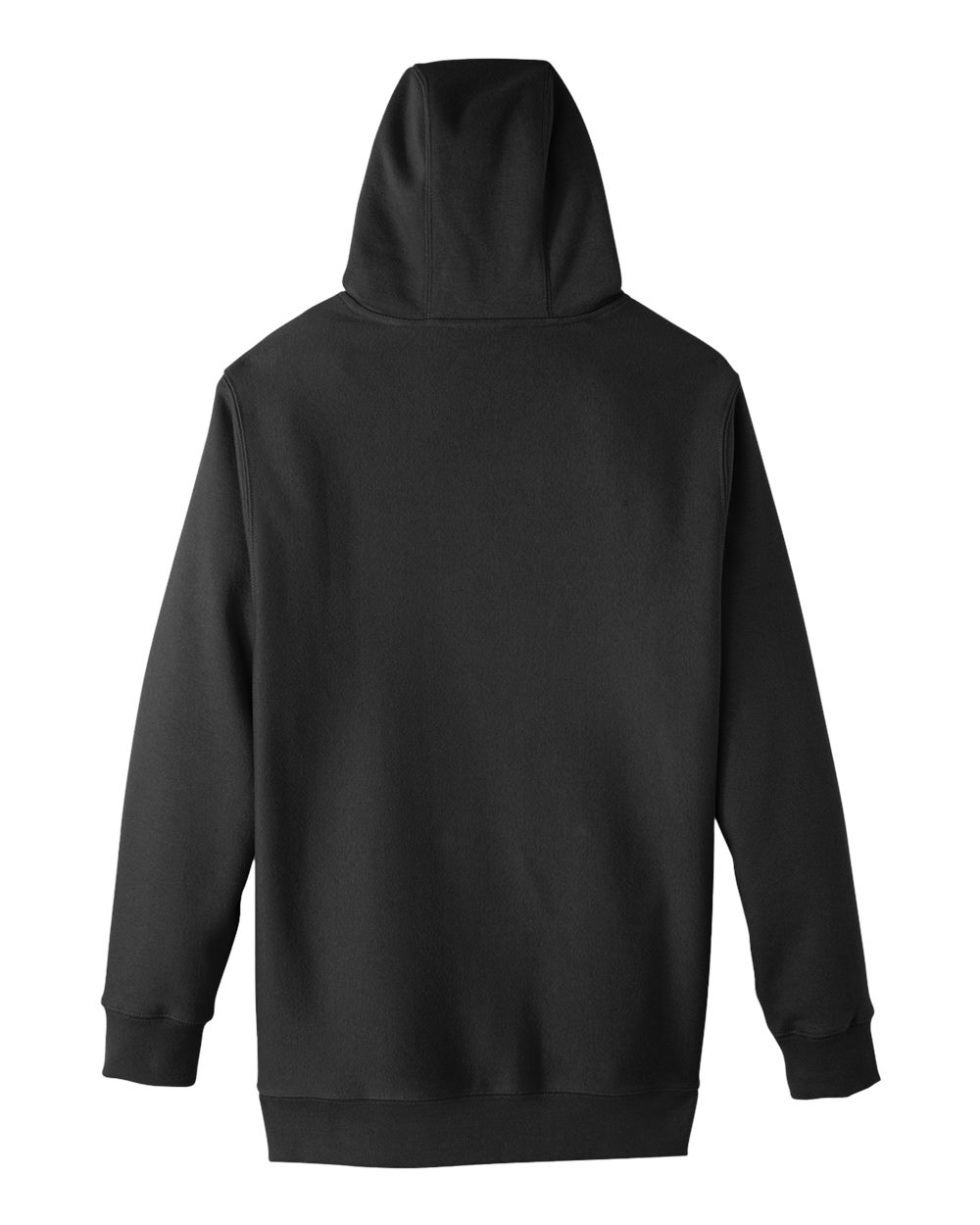 Unisex Zone HydroSport™ Heavyweight Hooded Sweatshirt - Back - B759D9503 - Black