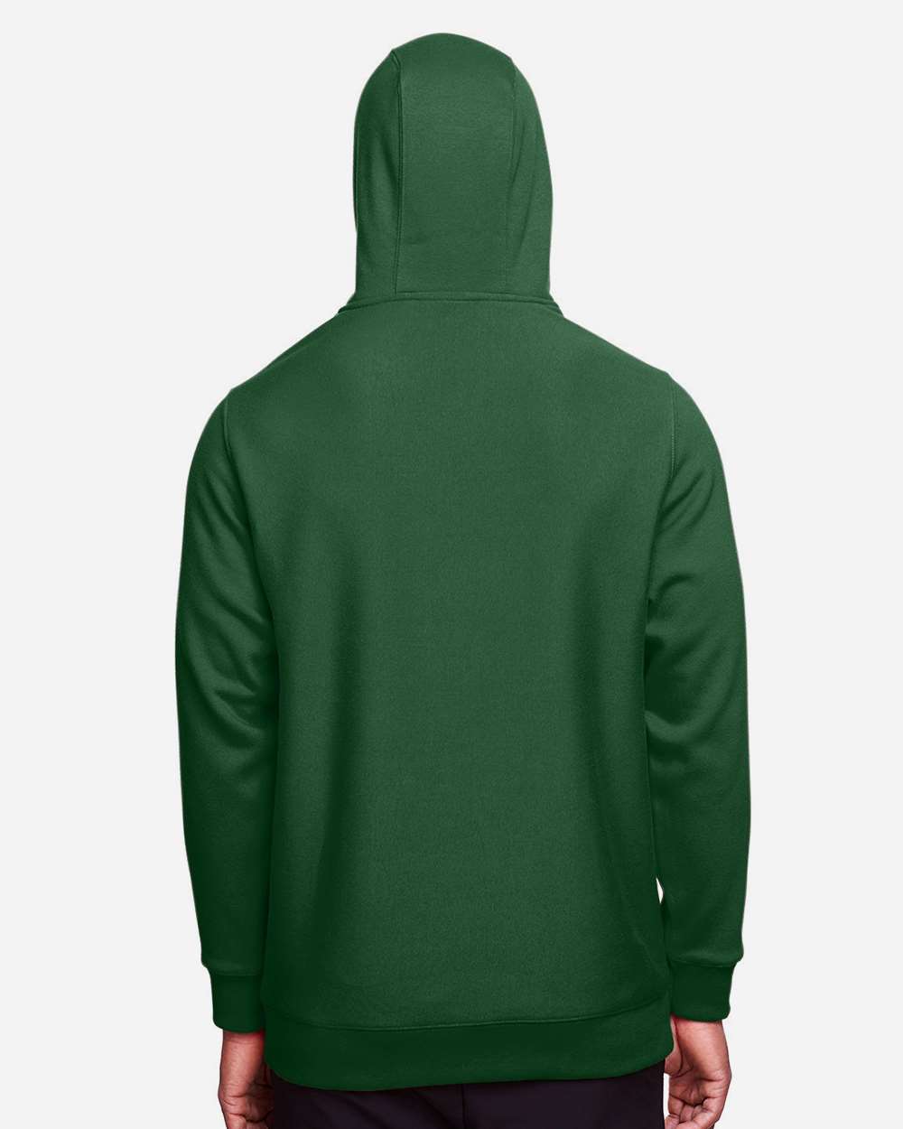 Unisex Zone HydroSport™ Heavyweight Hooded Sweatshirt - OnModelBack - B759D9194 - Sport Dark Green