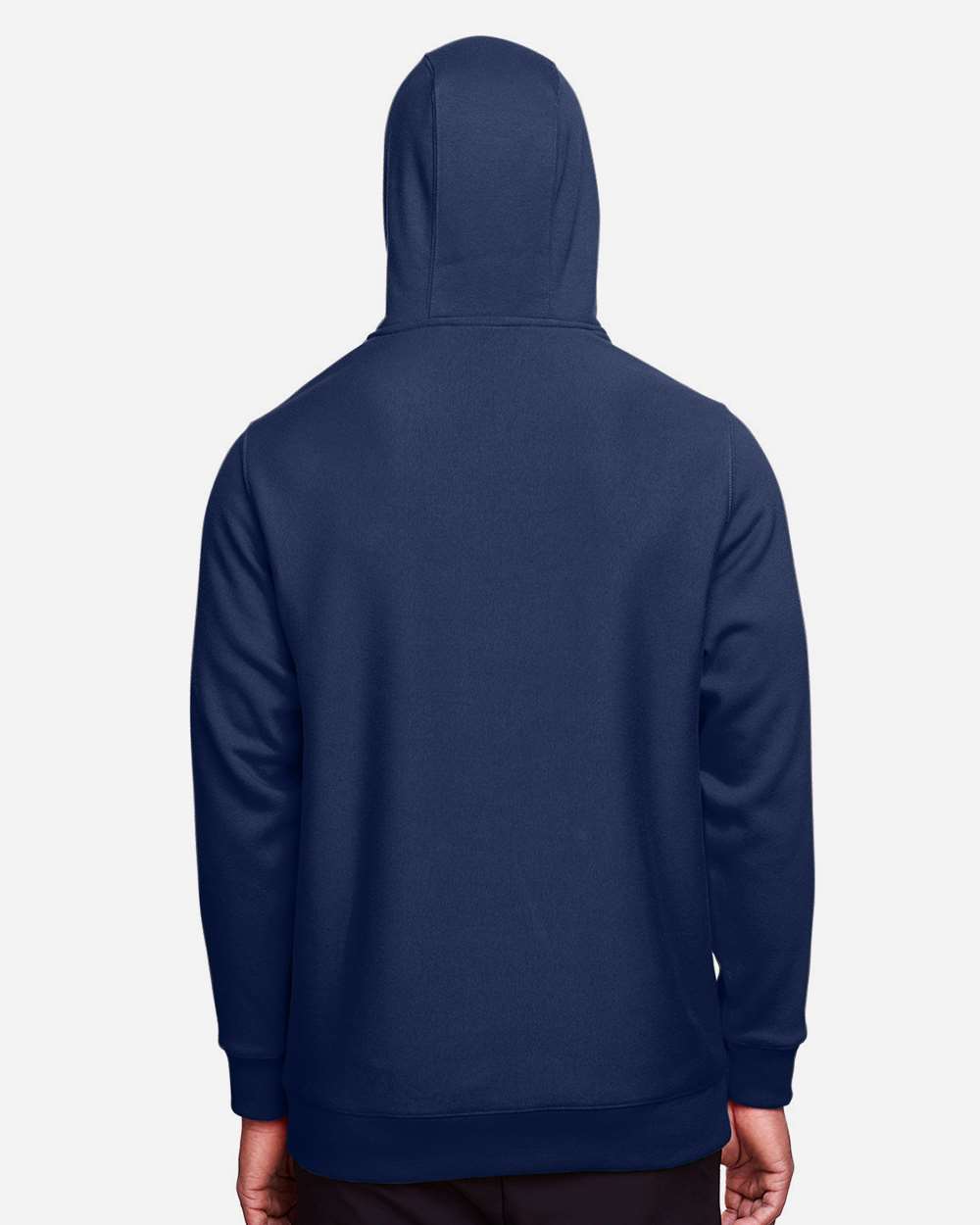 Unisex Zone HydroSport™ Heavyweight Hooded Sweatshirt - OnModelBack - B759D9653 - Sport Dark Navy