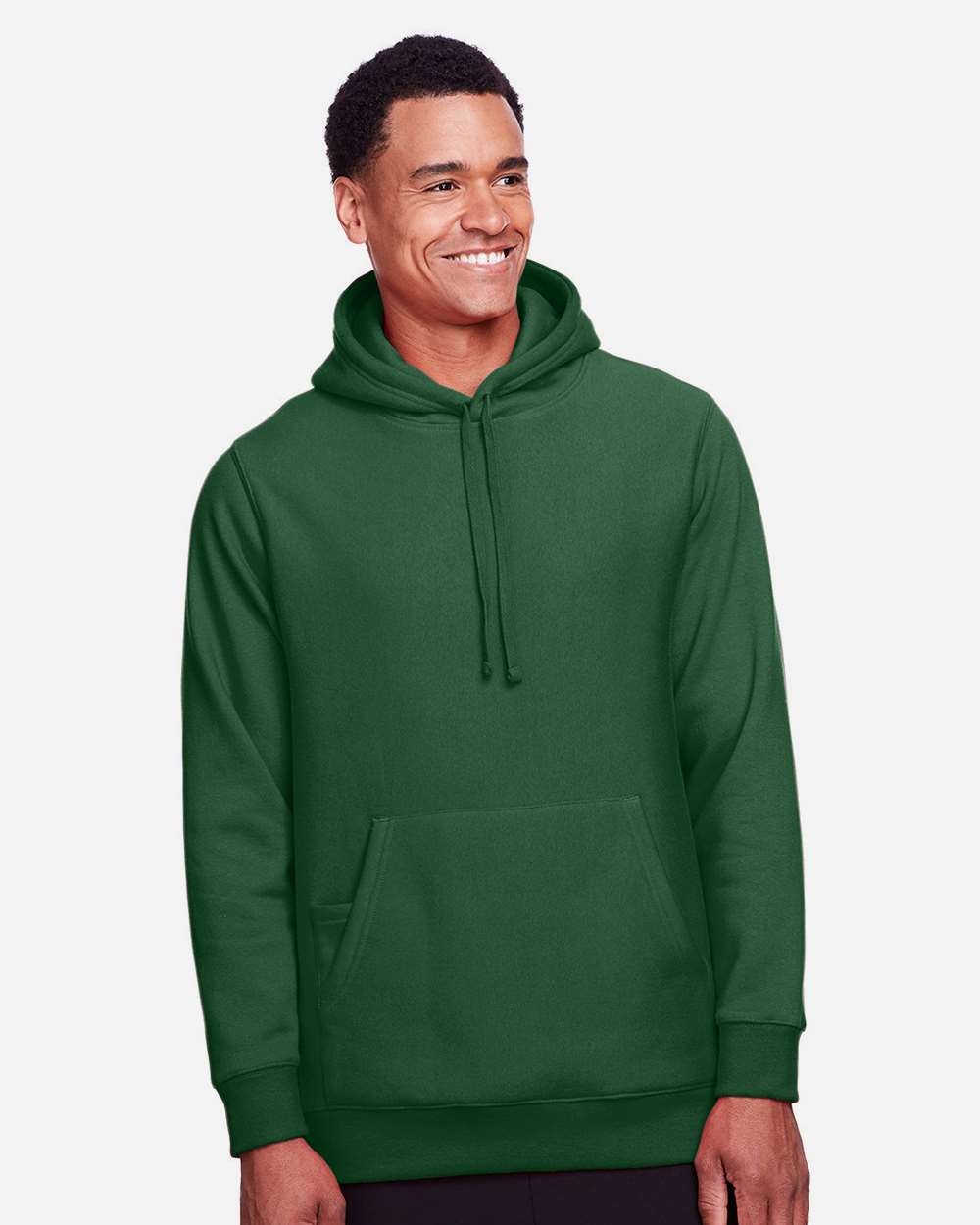 Unisex Zone HydroSport™ Heavyweight Hooded Sweatshirt - OnModelFront - B759D9194 - Sport Dark Green