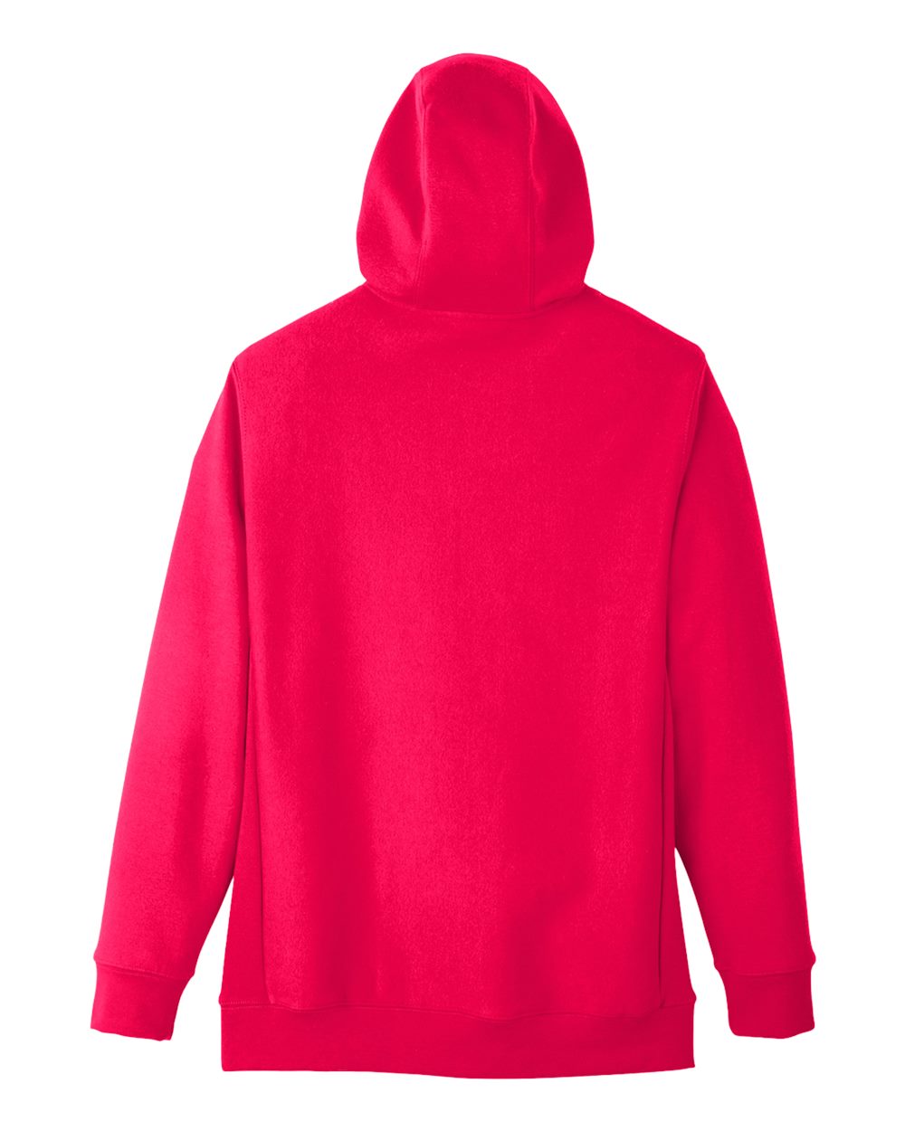 Unisex Zone HydroSport™ Heavyweight Full-Zip Hooded Sweatshirt - Back - B758D9702 - Sport Red