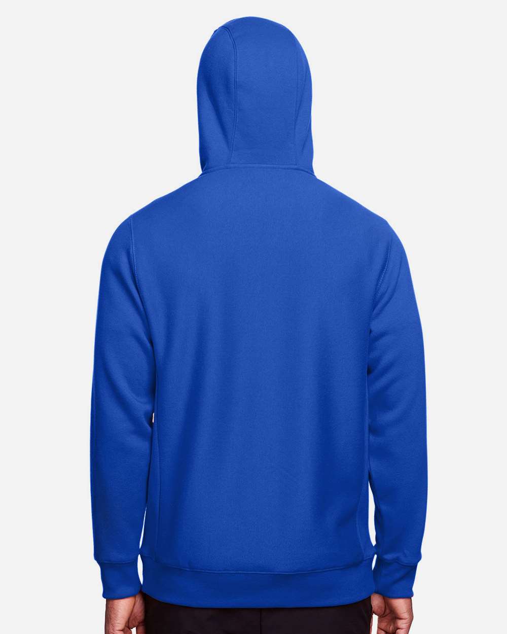 Unisex Zone HydroSport™ Heavyweight Full-Zip Hooded Sweatshirt - OnModelBack - B758D9752 - Sport Royal