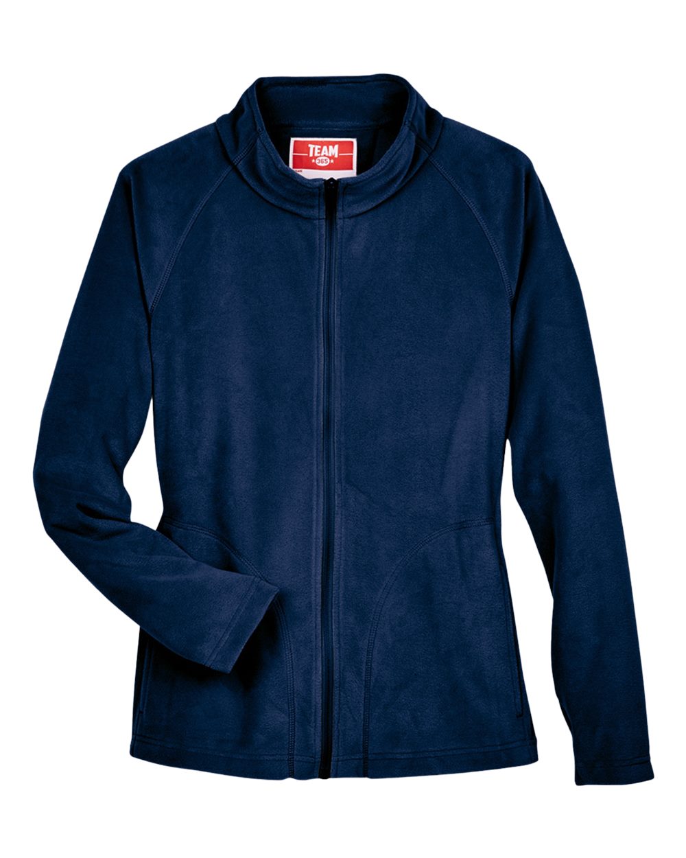 Women's Campus Microfleece Jacket - Front - B753D9652 - Sport Dark Navy