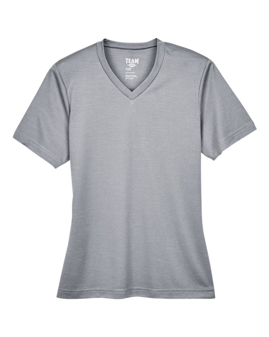 Women's Sonic Heather Performance T-Shirt - Front - B673D9102 - Athletic Heather