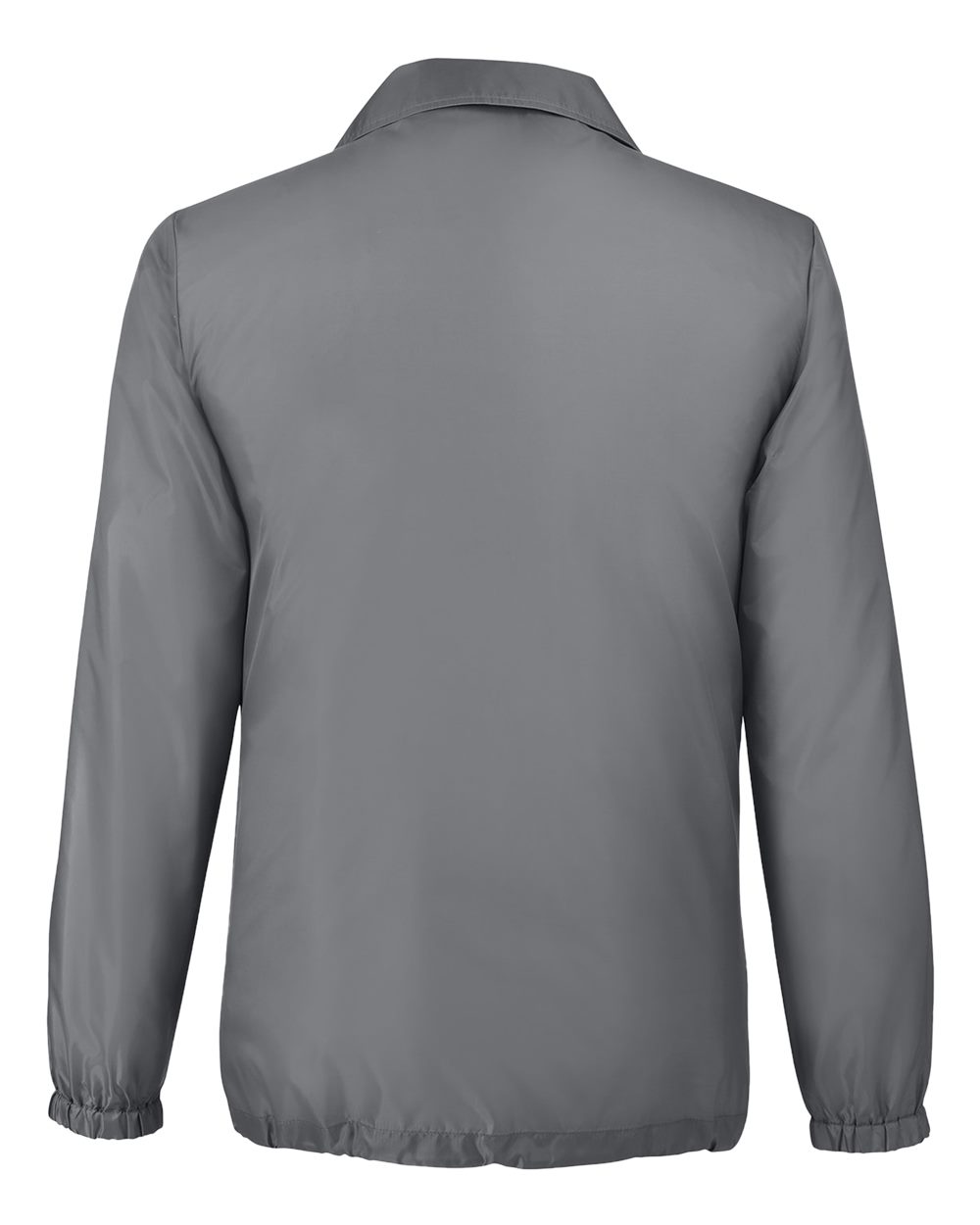 Unisex Zone Protect Coaches Jacket - Back - B732D9133 - Sport Graphite