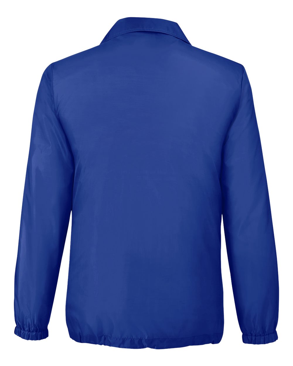 Unisex Zone Protect Coaches Jacket - Back - B732D9752 - Sport Royal