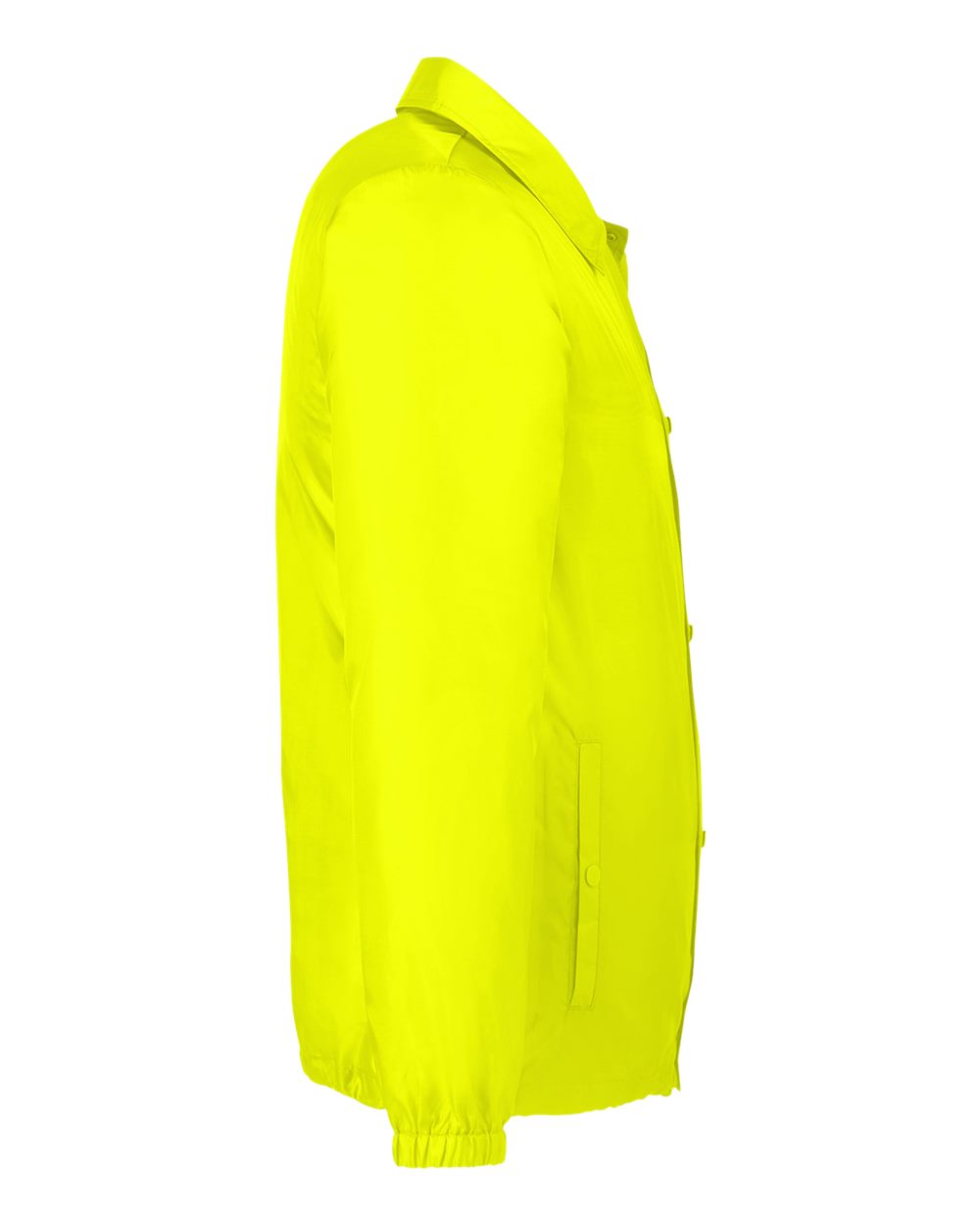 Unisex Zone Protect Coaches Jacket - DirectSide - B732D9172 - Safety Yellow