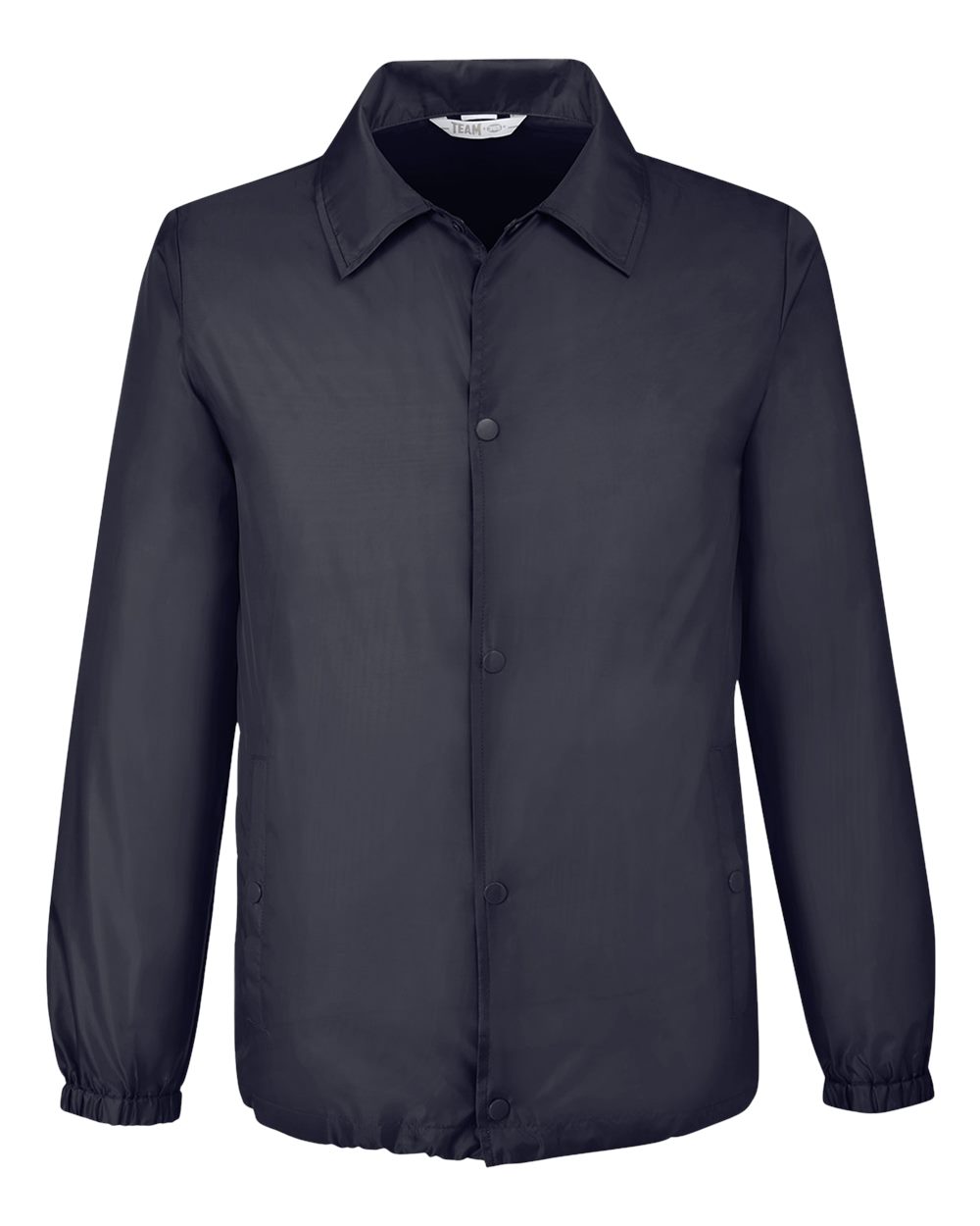 Unisex Zone Protect Coaches Jacket - Front - B732D9502 - Black