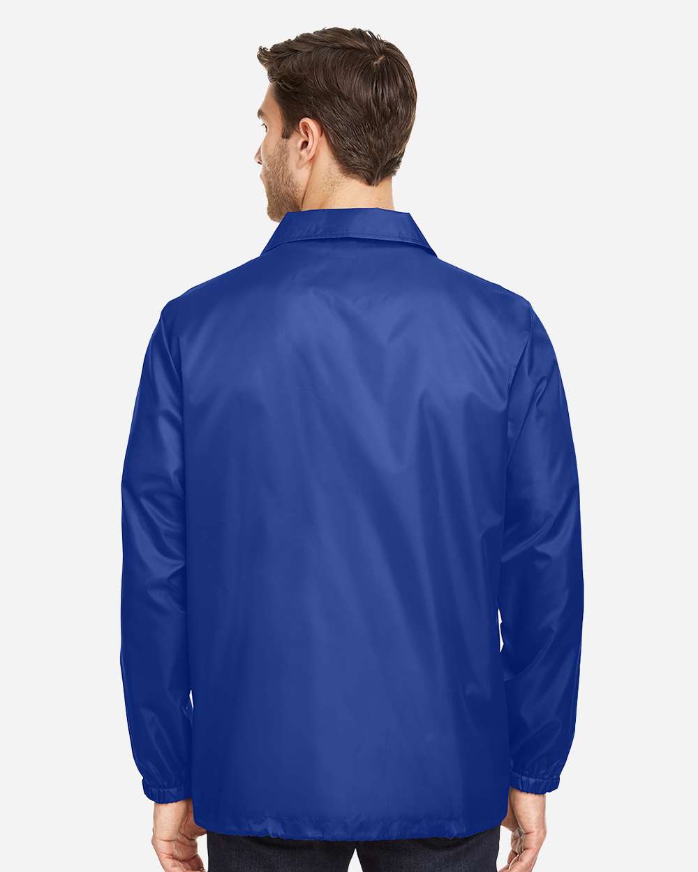 Unisex Zone Protect Coaches Jacket - OnModelBack - B732D9752 - Sport Royal