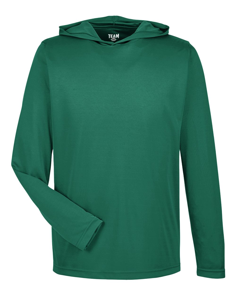 Men's Zone Performance Hooded T-Shirt - Front - B711D9072 - Sport Forest