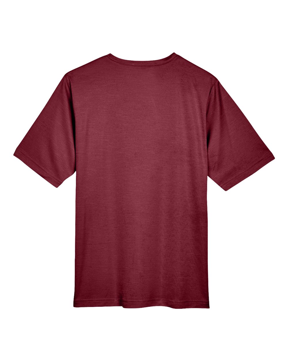 Men's Sonic Heather Performance T-Shirt - Back - B672D9532 - Sport Maroon Heather