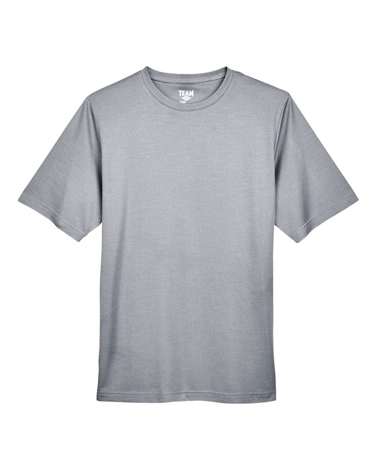 Men's Sonic Heather Performance T-Shirt - Front - B672D9102 - Athletic Heather