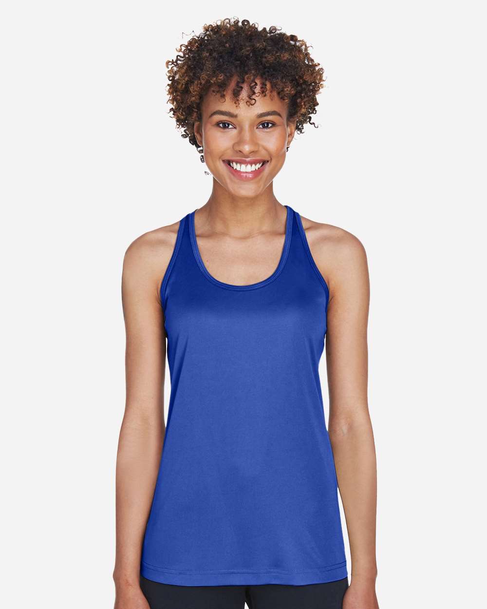 Women's Zone Performance Racerback Tank - OnModelFront - B682D9752 - Sport Royal
