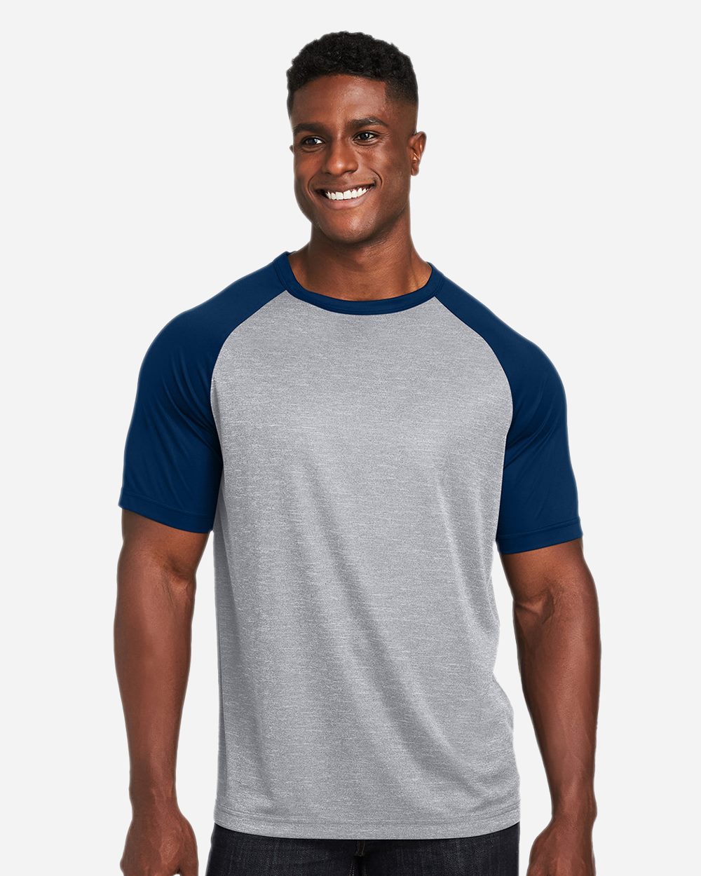 Unisex Zone Colorblock Raglan T-Shirt - styleImage