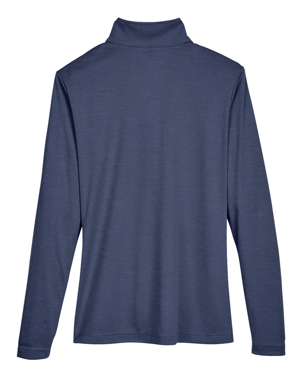 Women's Zone Sonic Heather Performance Quarter-Zip Pullover - Back - B702D9652 - Sport Dark Navy Heather