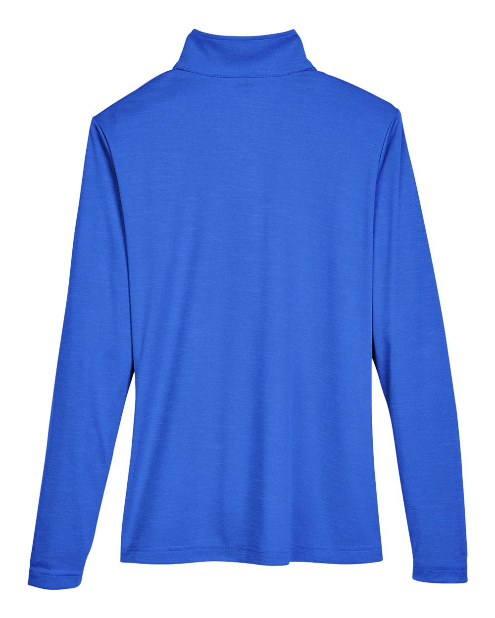 Women's Zone Sonic Heather Performance Quarter-Zip Pullover - Back - B702D9752 - Sport Royal Heather