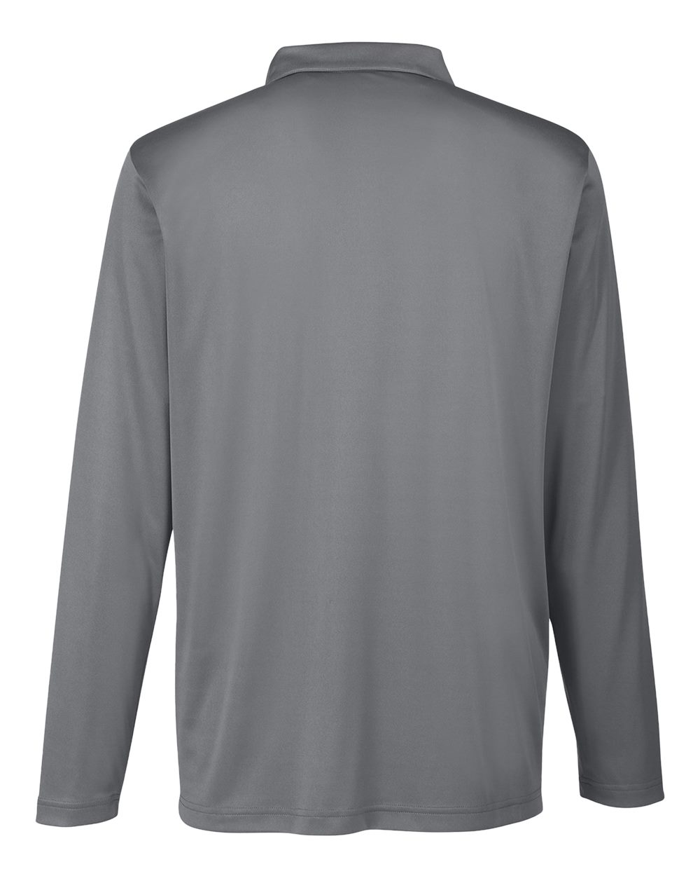 Men's Zone Performance Long Sleeve Polo - Back - B720D9132 - Sport Graphite