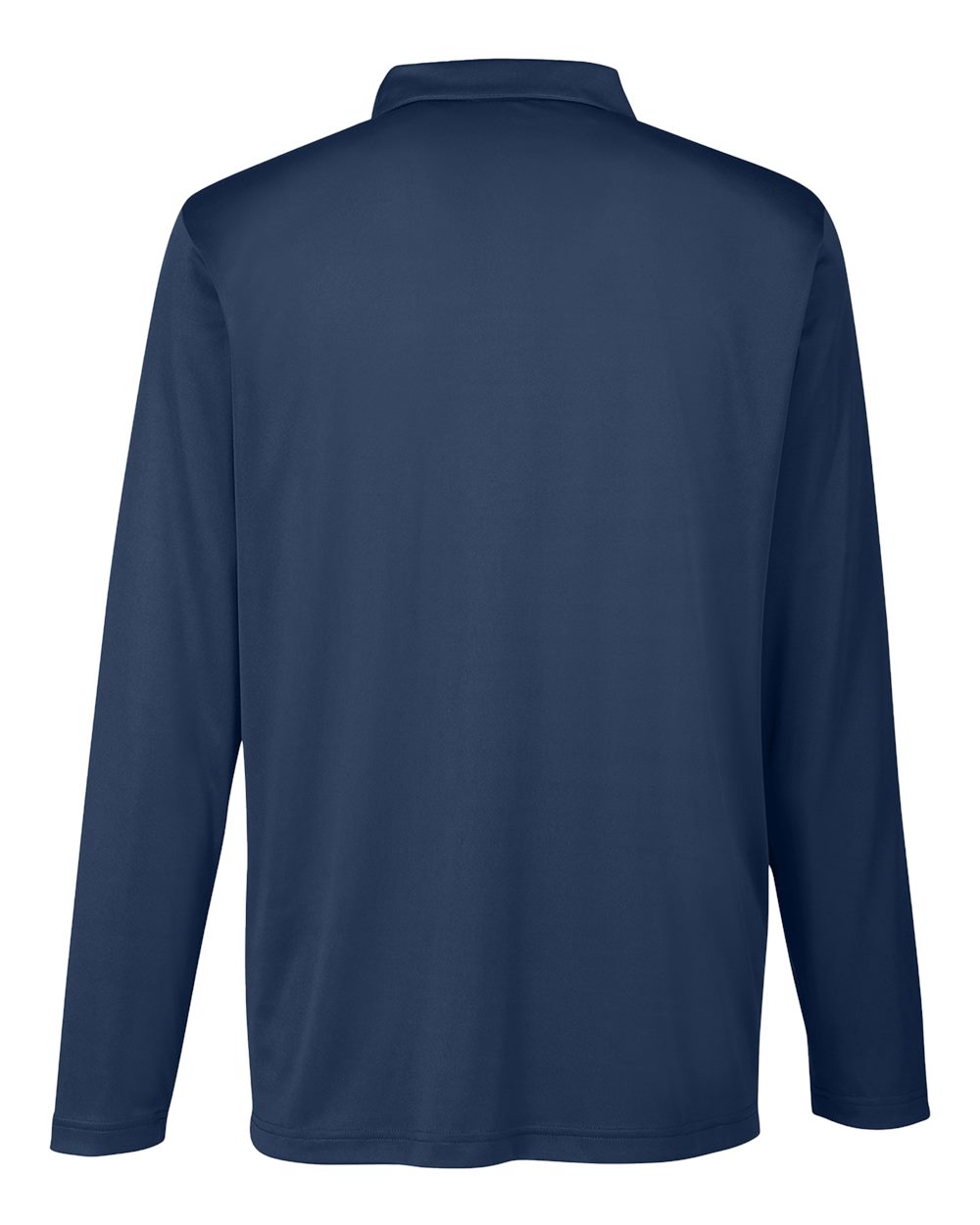 Men's Zone Performance Long Sleeve Polo - Back - B720D9652 - Sport Dark Navy
