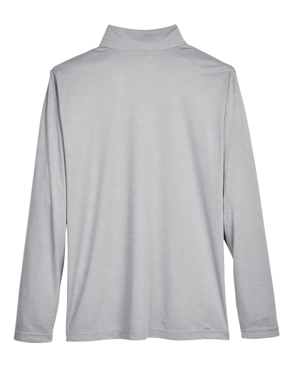 Men's Zone Sonic Heather Performance Quarter-Zip Pullover - Back - B701D9102 - Athletic Heather