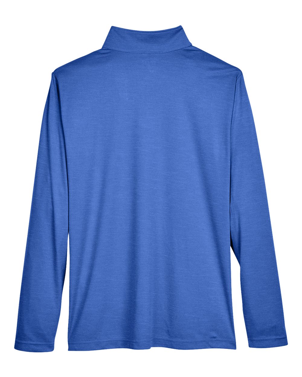 Men's Zone Sonic Heather Performance Quarter-Zip Pullover - Back - B701D9752 - Sport Royal Heather