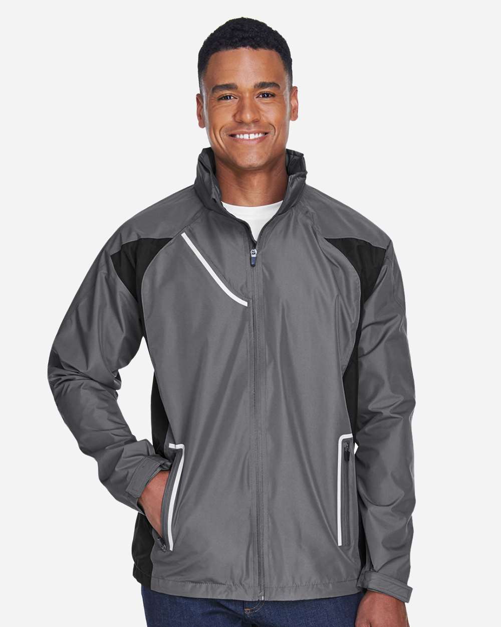 Men's Dominator Waterproof Jacket - OnModelFront - B746D9132 - Sport Graphite