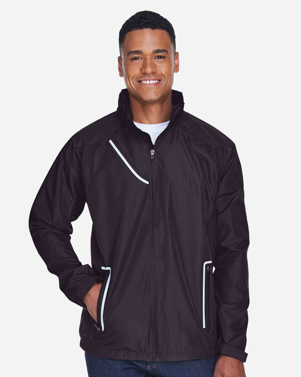 Men's Dominator Waterproof Jacket - OnModelFront - B746D9502 - Black