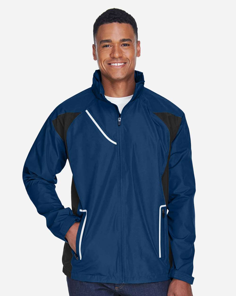 Men's Dominator Waterproof Jacket - OnModelFront - B746D9652 - Sport Dark Navy