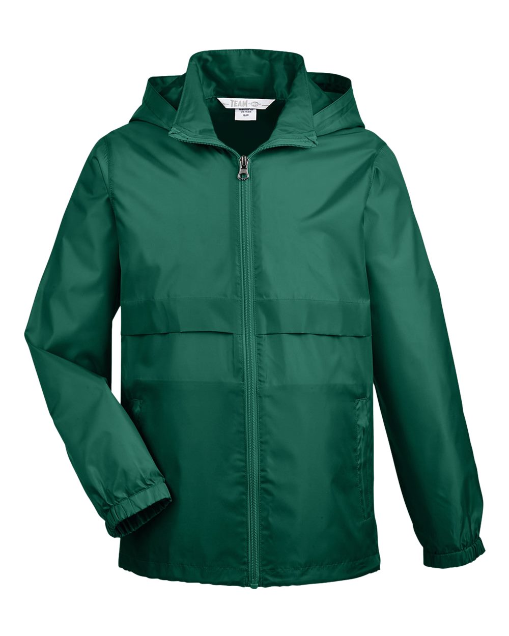 Youth Zone Protect Lightweight Jacket - Front - B730D9073 - Sport Forest