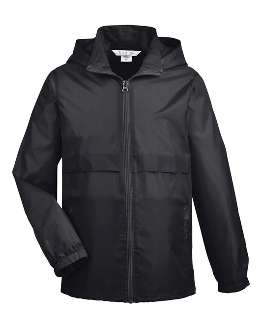 Youth Zone Protect Lightweight Jacket - Front - B730D9503 - Black